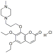 CAS#: 148711-81-3， 6,7-Diethoxy-8-[3-(4-Methylpiperazin-1-Yl)Propoxy]Chromen-2-One Hydrochloride