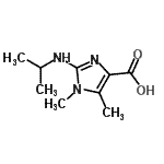CAS#: 148741-72-4， 2-(Isopropylamino)-1,5-Dimethyl-1H-Imidazole-4-Carboxylic Acid