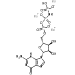 structure of CAS# 148892-91-5, Trisodium 5'-O-[({[(hydroxyphosphinato)amino]phosphinato}oxy)phosphinato]guanosine;5'-Guanylyl-imidodiphosphate trisodium salt hydrate;GMP-PNP;Gpp(NH)p