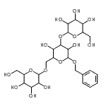 CAS#: 149022-23-1， Benzyl Hexopyranosyl-(1->3)-[Hexopyranosyl-(1->6)]Hexopyranoside