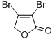 结构式 CAS# 149418-41-7, 3,4-二溴-5H-呋喃-2-酮