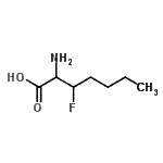 CAS#: 149560-58-7， 2-Amino-3-Fluoroheptanoic Acid