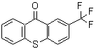 structure of CAS# 1496-15-7, 2-(Trifluoromethyl)-9H-Thioxanthen-9-One;2-(Trifluoromethyl)-9H-thioxanthen-9-one #;2-(trifluoromethyl)dibenzo[b,e]thiin-10-one;2-(Trifluoromethyl)thioxanthen-9-one