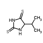 CAS#: 149697-15-4， 5-Isopropyl-2,4-Imidazolidinedithione