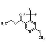 CAS#: 149771-12-0， Ethyl 2-(Methylsulfanyl)-4-(Trifluoromethyl)-5-Pyrimidinecarboxylate