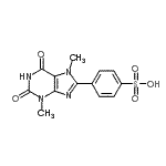 CAS#: 149981-20-4， 4-(3,7-Dimethyl-2,6-Dioxo-2,3,6,7-Tetrahydro-1H-Purin-8-Yl)Benzenesulfonic Acid