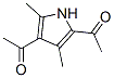 结构式 CAS# 1500-92-1, 1,1-(3,5-二甲基-1H-吡咯-2,4-二基)二-乙酮