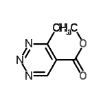 CAS#: 150017-44-0， Methyl 4-Methyl-1,2,3-Triazine-5-Carboxylate