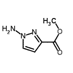 CAS#: 150017-47-3， Methyl 1-Amino-1H-Pyrazole-3-Carboxylate