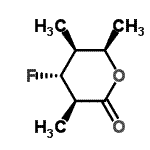 CAS#: 150418-20-5， (3R,4R,5S,6R)-4-Fluoro-3,5,6-Trimethyltetrahydro-2H-Pyran-2-One