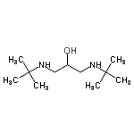 CAS#: 15046-09-0， 1,3-Bis[(2-Methyl-2-Propanyl)Amino]-2-Propanol
