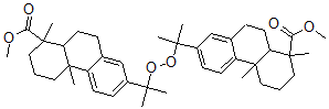 CAS#: 150473-02-2， Methyl 7-[2-[2-(8-Methoxycarbonyl-4B,8-Dimethyl-5,6,7,8a,9,10-Hexahydrophenanthren-2-Yl)Propan-2-Ylperoxy]Propan-2-Yl]-1,4a-Dimethyl-2,3,4,9,10,10a-Hexahydrophenanthrene-1-Carboxylate