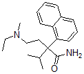 CAS#: 1505-90-4， alpha-[2-[Ethyl(Methyl)Amino]Ethyl]-alpha-Isopropyl-1-Naphthaleneacetamide