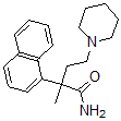 CAS#: 1505-98-2， alpha-Methyl-alpha-(2-Piperidinoethyl)-1-Naphthaleneacetamide