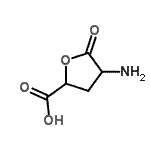 CAS#: 150576-56-0， 4-Amino-5-Oxo-Tetrahydrofuran-2-Carboxylic Acid