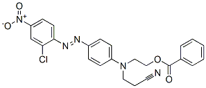 CAS#: 15087-68-0， 2-[4-[(2-Chloro-4-Nitrophenyl)Azo]-N-(2-Cyanoethyl)Anilino]Ethyl Benzoate