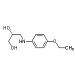 CAS#: 150880-10-7， (2R)-3-[(4-Ethoxyphenyl)Amino]-1,2-Propanediol