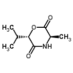 CAS#: 150934-01-3， (3R,6S)-6-Isopropyl-3-Methyl-2,5-Morpholinedione