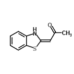 CAS#: 15096-91-0， (1E)-1-(1,3-Benzothiazol-2(3H)-Ylidene)Acetone
