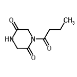 CAS#: 151079-67-3， 1-Butyryl-2,5-Piperazinedione