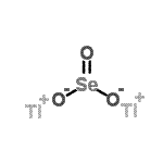 CAS 登录号：15123-92-9， 二铊(1+)亚硒酸盐