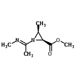 CAS#: 151267-23-1， Methyl (2S,3S)-3-Methyl-1-[(1E)-N-Methylethanimidoyl]-2-Aziridinecarboxylate