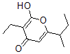 CAS#: 151271-57-7， 6-Butan-2-Yl-3-Ethyl-2-Hydroxypyran-4-One