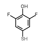 CAS#: 151389-58-1， 2,6-Difluoro-4-Sulfanylphenol