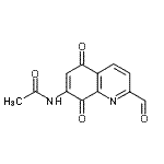 CAS#: 151418-47-2， N-(2-Formyl-5,8-Dioxo-5,8-Dihydro-7-Quinolinyl)Acetamide