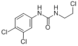 结构式 CAS# 15145-37-6, N-(2-氯乙基)-N'-(3,4-二氯苯基)-脲