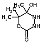 CAS#: 151535-49-8， 5-Hydroxy-5,6,6-Trimethyl-1,3,4-Oxadiazinan-2-One