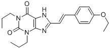 CAS#: 151539-41-2， 8-[(E)-2-(4-Ethoxyphenyl)Ethenyl]-1,3-Dipropyl-7H-Purine-2,6-Dione