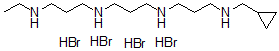 CAS#: 151915-04-7， N-(Cyclopropylmethyl)-N'-[3-(3-Ethylaminopropylamino)Propyl]Propane-1,3-Diamine Tetrahydrobromide