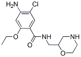 结构式 CAS# 152013-26-8, 4-氨基-5-氯-2-乙氧基-N-(吗啉-2-基甲基)苯甲酰胺