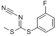 CAS#: 152382-01-9， Cyano-Carbonimidodithioicacid 3-Fluorophenyl Methyl Ester