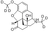 CAS#: 152477-91-3， (5alpha)-4,5-Epoxy-14-Hydroxy-3-(Methoxy-D3)-17-(Methyl-D3)-Morphinan-6-One
