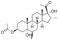 CAS#: 1525-77-5， 6beta-Fluoro-3beta,5alpha,17-Trihydroxy-16alpha-Methylpregnan-20-One 3-Acetate