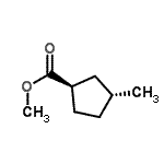 CAS#: 152518-86-0， Methyl (1R,3R)-3-Methylcyclopentanecarboxylate