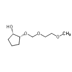 CAS#: 152592-26-2， (1S,2R)-2-[(2-Methoxyethoxy)Methoxy]Cyclopentanol
