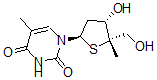 CAS#: 152594-60-0， 1-[(2R,4S,5R)-4-Hydroxy-5-(Hydroxymethyl)-5-Methylthiolan-2-Yl]-5-Methylpyrimidine-2,4-Dione
