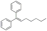 CAS 登录号：1530-20-7， 1,1-二苯基-1-庚烯