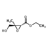 CAS#: 153116-48-4， Ethyl (2R,3S)-3-(Hydroxymethyl)-3-Methyl-2-Oxiranecarboxylate