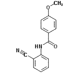 CAS#: 153172-71-5， N-(2-Cyanophenyl)-4-Methoxybenzamide