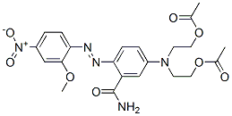 CAS#: 1533-77-3， N-[5-[Bis[2-(Acetyloxy)Ethyl]Amino]-2-[(2-Methoxy-4-Nitrophenyl)Azo]Phenyl]-Acetamide