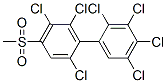 CAS#: 153310-30-6， 1,3,4-Trichloro-5-Methylsulfonyl-2-(2,3,4,5-Tetrachlorophenyl)Benzene
