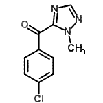 CAS#: 153334-22-6， (4-Chlorophenyl)(1-Methyl-1H-1,2,4-Triazol-5-Yl)Methanone
