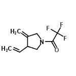CAS#: 153391-89-0， 2,2,2-Trifluoro-1-(3-Methylene-4-Vinyl-1-Pyrrolidinyl)Ethanone