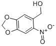 structure of CAS# 15341-08-9, 6-Nitro-1,3-Benzodioxole-5-Methanol