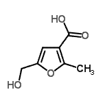 CAS#: 15341-68-1， 5-(Hydroxymethyl)-2-Methyl-3-Furoic Acid