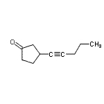 CAS#: 153461-70-2， 3-(1-Pentyn-1-Yl)Cyclopentanone
